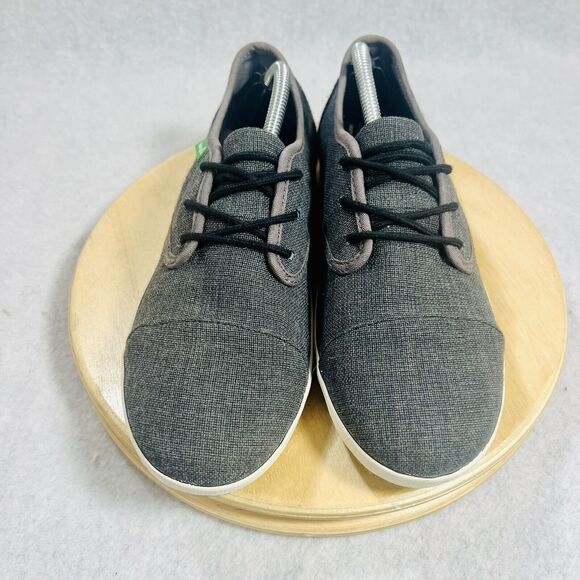 SANUK Sneakers GUIDE TX Gray SIDEWALK SURFER Shoes Mens US 12 Lace Up Low Top - Picture 3 of 9
